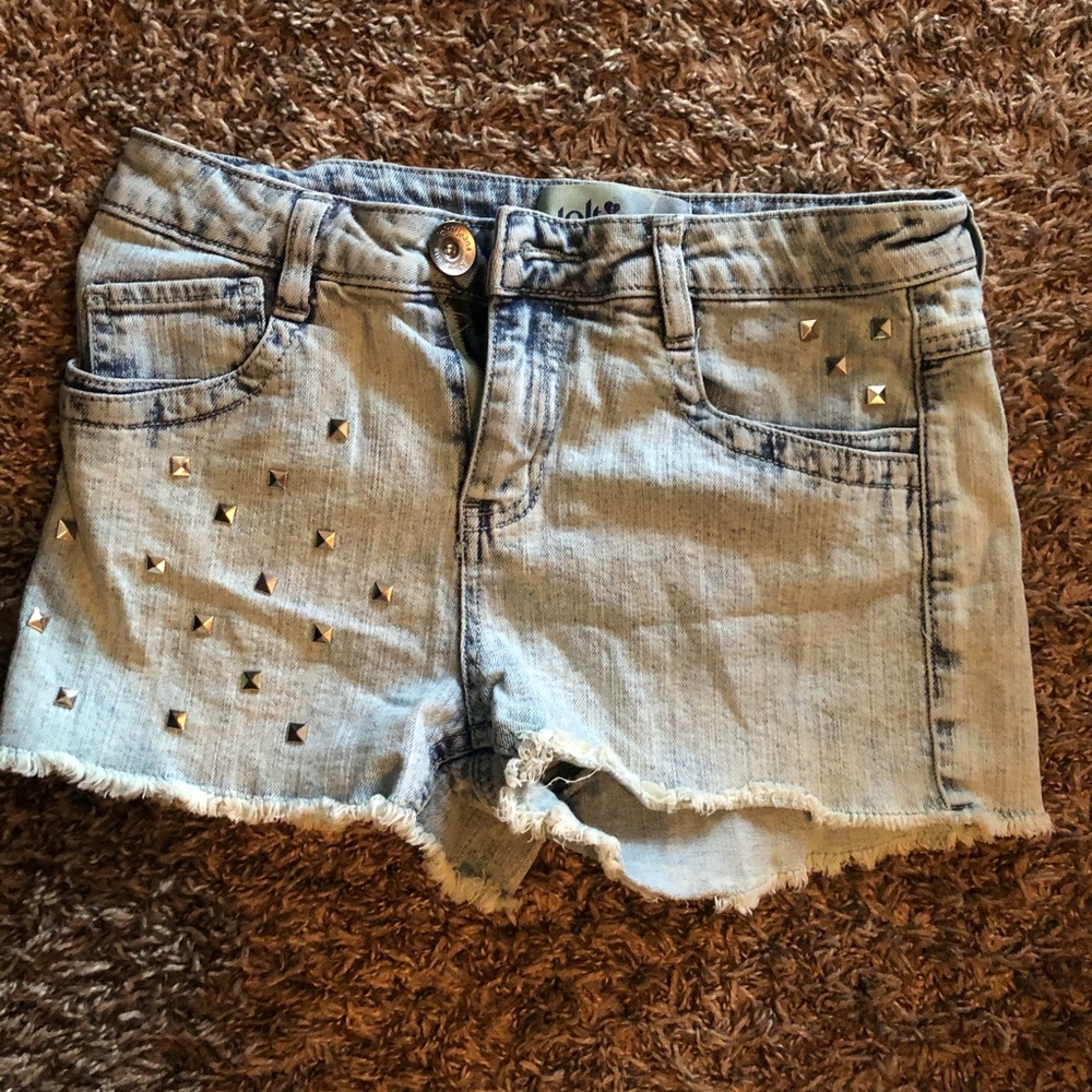 Studded shorts
